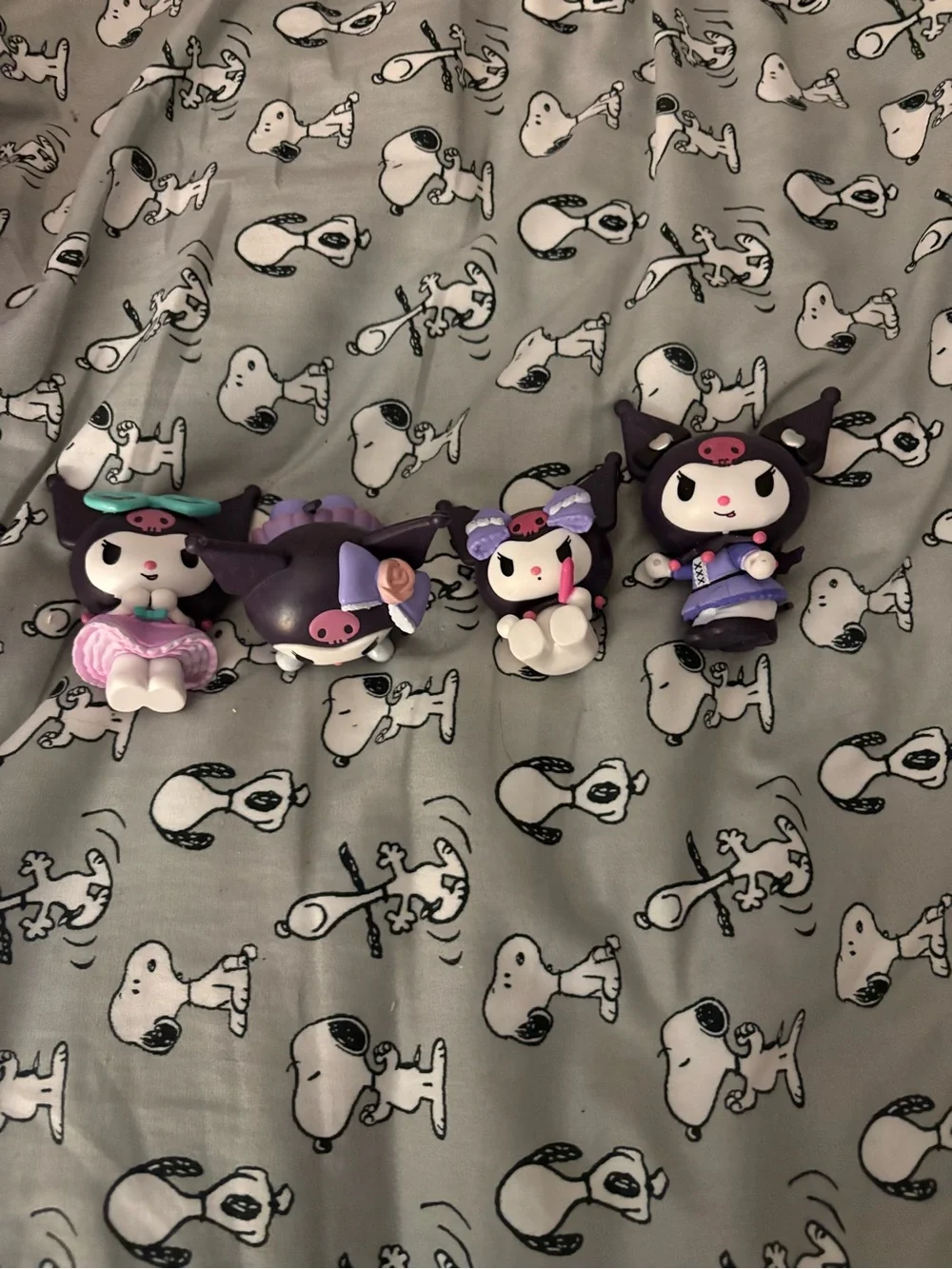 Sanrio Kuromi Mini Figure Collection - Black, Purple & Pink Accents